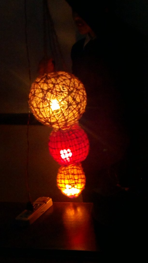 lamp shade by Barsha Shakya